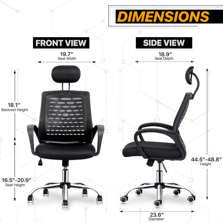 Floor chair with discount headrest